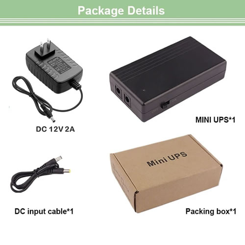 Mini UPS 12V - Imagen 5