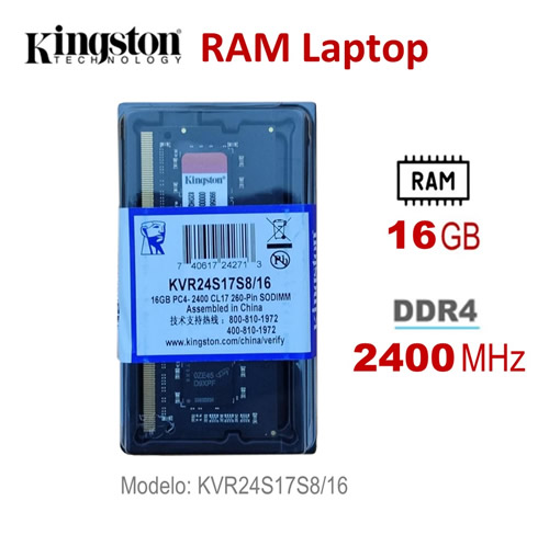 RAM Laptop 16GB DDR4 2400