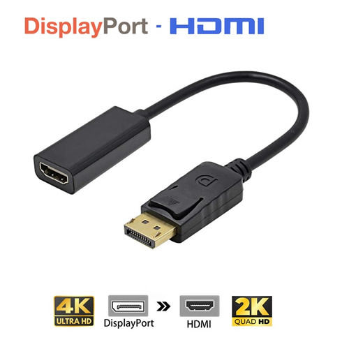 Adaptador Displayport DP a HDMI