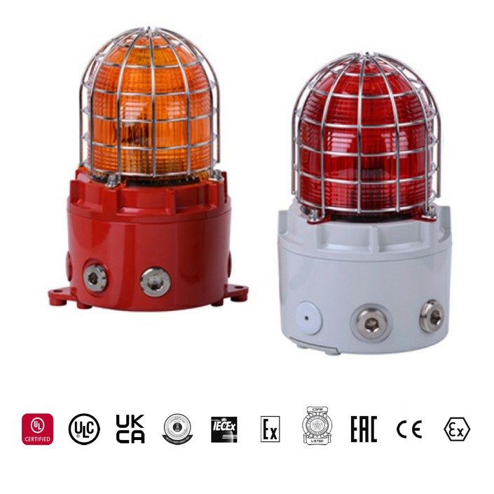 Baliza Estroboscópica Xenón D1xB2X10 ATEX | 5J 24Vdc |