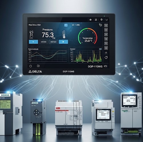 HMI Delta DOP-110WS